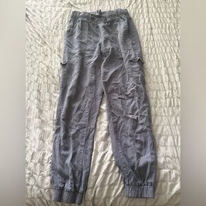 Thread and Supply Cargo Joggers in Light Gray
